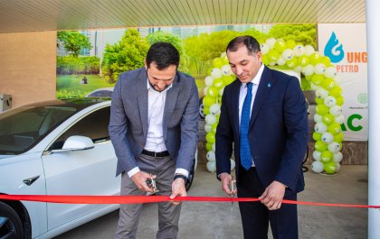 A fast charging station for electric cars appeared in Samarkand at the filling station of the network of “Uzbekneftegaz” JSC UNG Petro