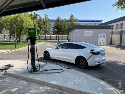 Now you can charge your electric car at a new location in @innotechnopark