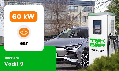 60 kW GBT was installed at the Vodil 9 parking lot