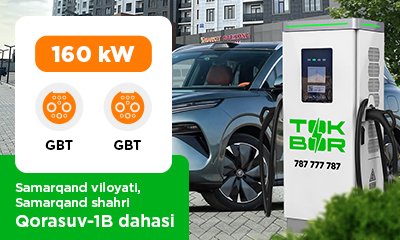 Samarkand, at the parking lot "Qorasuv-1B dahasi