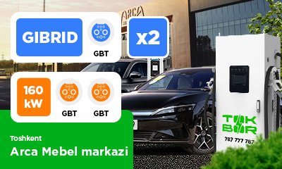 “ARCA MEBEL” avtoturargohida 160 kVt GBT/GBT va 2 GIBRID