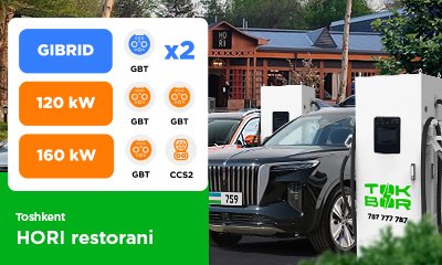 «HORI» restorani avtoturargohida 120 kVt GBT/GBT