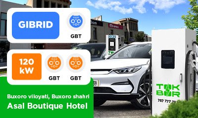 Buxoro shahridagi «Asal Boutique Hotel» avtoturargohida 120 kVt GBT/GBT