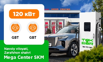 В Навоийской области, в городе Зарафшан на парковке ТРЦ «Mega Center»
