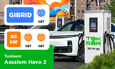 Assalom Havo avtoturargohida 80 kVt GBT/GBT va GIBRID