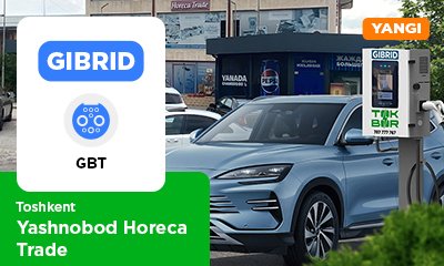 Yashnobod Horeca Trade avtoturargohida TOKBOR GIBRID GBT