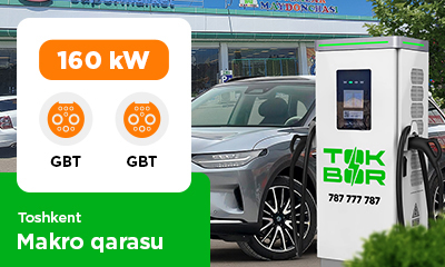 Makro qarasu avtoturargohida 160 kVt GBT/GBT quvvatli TOKBOR
