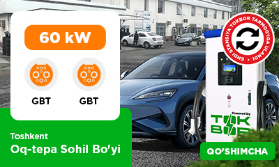 Oq-tepa Sohil Bo‘yi avtoturargohida mavjud TOKBOR GIBRID GBT