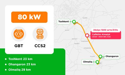 TOKBORning yangi lokasiyasi uz1247 Caffelito Almalyk