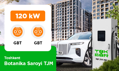 BOTANIKA SAROYI автотураргоҳида 120 кВт GBT